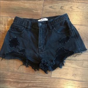 High waisted short